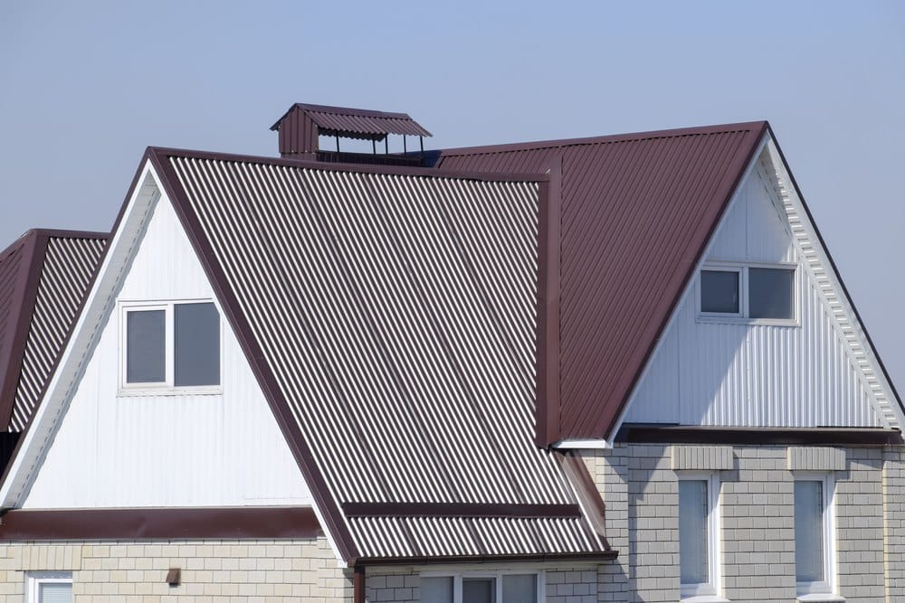 Steel Metal Roof installation in Woodbury, Minnesota